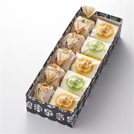 秋留の大栗最中　秋川のとうもろこし最中　詰め合わせ(10個入)【お茶ぞっぺの中島屋(あきる野の匠)】【配送不可地域：離島】【1509244】