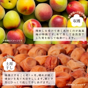 紀州南高梅つぶれ梅 はちみつ漬 400g×3パック (塩分8%)【azky006B】