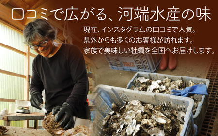 河端水産の岩牡蠣【むき身・加熱用】約500g  / 岩牡蠣 奥能登 
