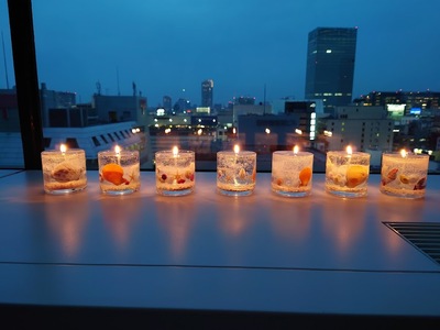 新宿フラワークラフト体験工房 海を眺めて癒やされる♪マリンキャンドル作り 0146-011-S07