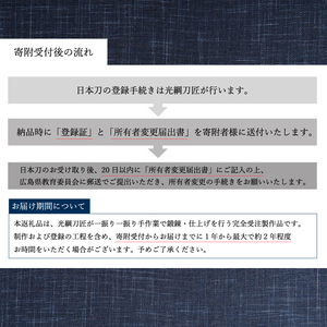 【守り刀・寸延短刀】外国籍刀匠として初の「現代刀職展 新人賞」受賞 ジョハン・ロイトヴィラー(刀匠名：光綱)作 刃文 丁子 すんのびたんとう 鑑賞用 195003