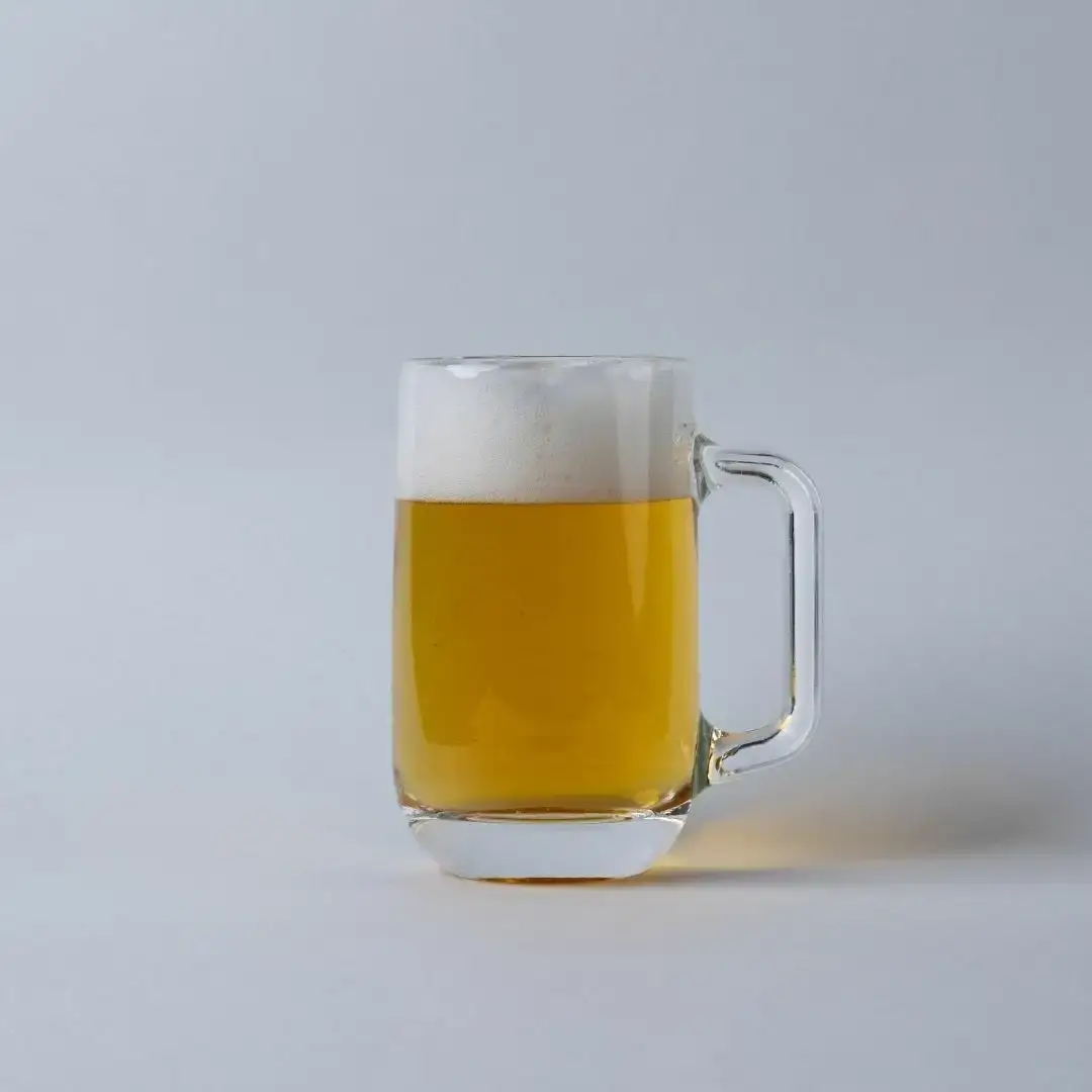 めおと ジョッキ（クリア） ビールジョッキ グラス おしゃれ 食洗機対応 [株式会社プラスワイズ] 【015S175】