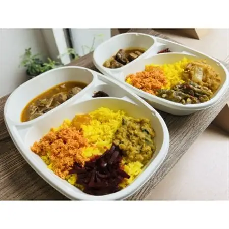 本格スリランカ チキンカリーセット 愛知県岡崎市産 ジャスミンライス付き 3食【配送不可地域：離島】【1625899】
