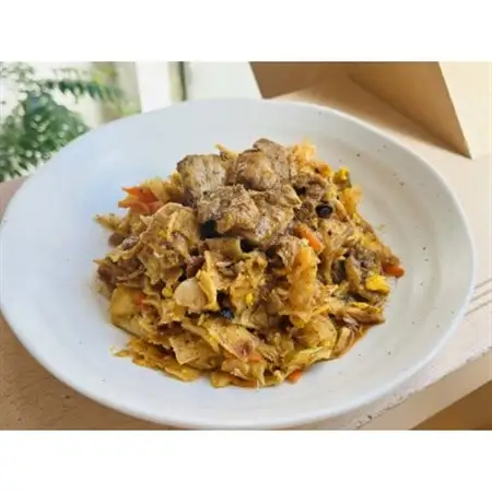 【スリランカカレー】チキンコットウ3食(追いカレー付き)【配送不可地域：離島】【1627074】
