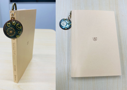 言の葉ノートカバー（１冊）＆ブックマーク（１個）