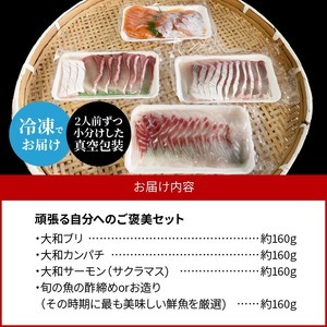 頑張る自分へのご褒美セット N072-YB093