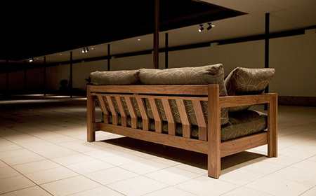 （ウォールナット）AUTHENTICITY FINE SOFA RB BE（ベージュ） No.777-11