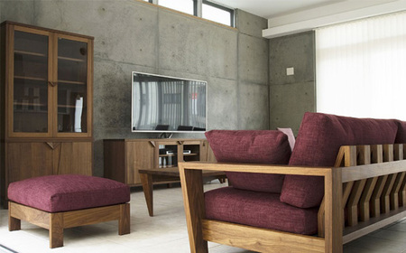 （レッドオーク）AUTHENTICITY SOFA B II BK（ブラック） No.825-12