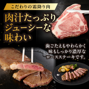 【最速配送】佐賀牛ロースステーキ 500g ／ 数量限定 ステーキ 焼肉 霜降り【C092】