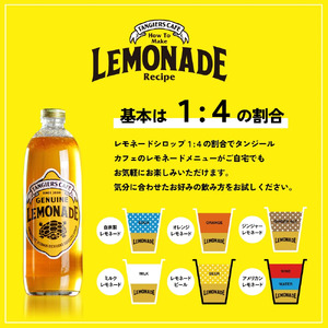 レモネード シロップ 300ml 500ml 各1本 レモネード