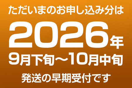 《先行受付》男鹿の梨 南水 約3kg 6玉 梨 秋田県 男鹿市 ＜めぐみ農園＞ 2026年9月下旬より発送
