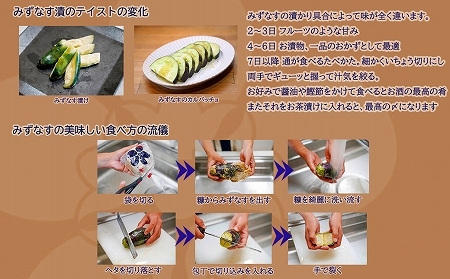 みずなす漬け5個＋生みずなす5個セット