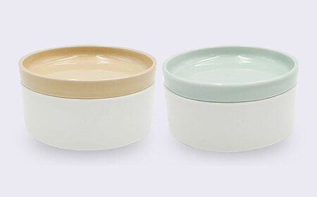 【美濃焼】 Milano 12cm ラウンドボックス 3色セット 瑞浪市 / ナガイ商店 食器 蓋つき 小鉢[AZBK002]