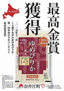 【定期便12回】北海道奈井江町　特別栽培米　ゆめぴりか　5kg
