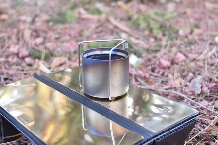 「KALUGII／カルギイ」チタン五徳TG-2P　アルコールストーブ用