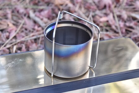 「KALUGII／カルギイ」チタン五徳mini TG-2P　アルコールストーブ・固形燃料用