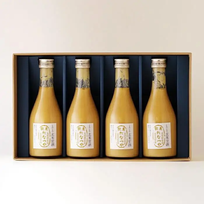 穀屋「たなつや」　玄米甘酒（有機米使用、ノンアルコール）※貼箱入