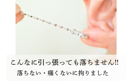 Degodd デゴッド　落ちないイヤリング　テクスチャ—　GL　ピアスみたいなイヤリング　ノンホールピアス　ニッケルフリー