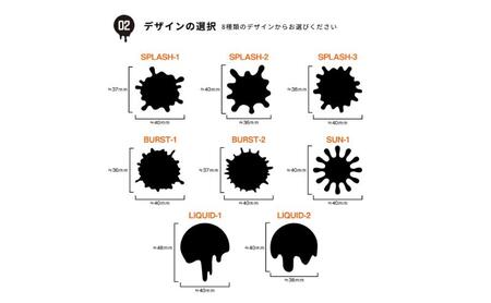 顔型蛍光色ゴルフマーカー(Splashフェイスシリーズ) オリジナルマーカー作成 ゴルフ用品 ギフト プレゼント 記念 おしゃれ ゴルフ好き 千葉市 千葉県 ブライトレッド