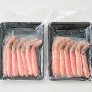 28-56 【生食可】特大・生ずわいがに脚ポーション1kg(500ｇ×2)