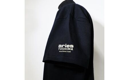 エリース豊島 ロゴプリントTシャツ・ブラック Tシャツ スポーツ サッカー クラブチーム 豊島区 東京都 M