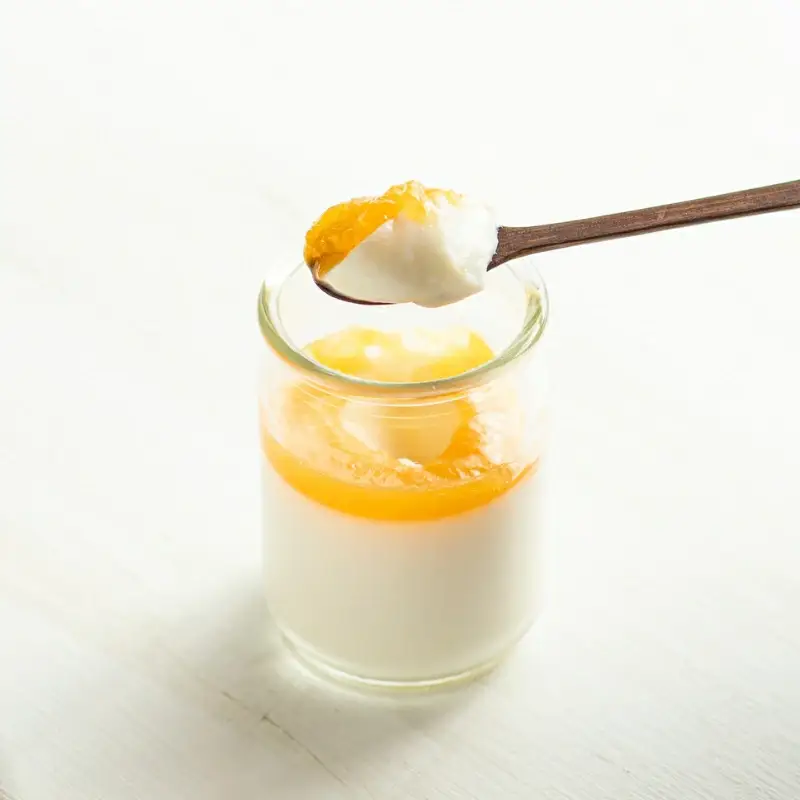 みんなの梅仁豆腐365  6個セット ソース付き（季節に合わせて2種おまかせ）【cvs002】