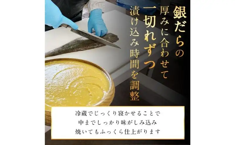 【骨抜き定期便】銀鱈西京漬「銀宴」6か月