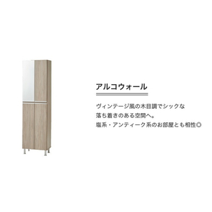 【開梱設置】シューズボックス 【リアル 50 HI】 アルコウォール_開梱設置 シューズボックス リアル 50 HI 大川家具 アルコウォール 靴箱 靴 収納 可動棚 脱臭性能 お洒落 国内製造 福岡県 久留米市 送料無料 〔Qd060-06〕