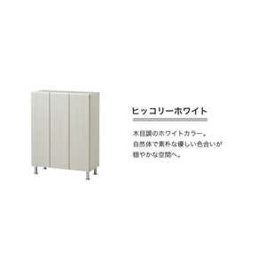 シューズボックス 【リアル 75 LO】 ヒッコリーホワイト_シューズボックス リアル 75 LO 大川家具 ヒッコリーホワイト 靴箱 靴 収納 可動棚 お洒落 国内製造 お取り寄せ 福岡県 久留米市 送料無料 〔Qd062-02〕
