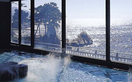 海辺のかくれ湯清流　宿泊補助券 (6,000円分)　/ 静岡 伊豆 堂ヶ島 清流 観光 旅行 国内旅行 宿泊 宿泊補助券 海 露天風呂 [0760001]