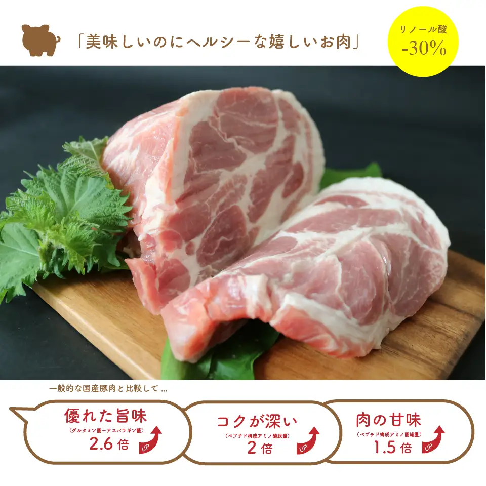 茨城県産「穂り豚」こま切れ＆挽肉セット2kg No.847