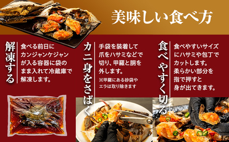 訳あり 南知多カンジャンケジャン カンジャンケジャン 中蟹1匹 ワタリガニの醤油漬け 魚介 魚介類 カンジャンケジャン 渡蟹 蟹 新鮮 グルメ カニ