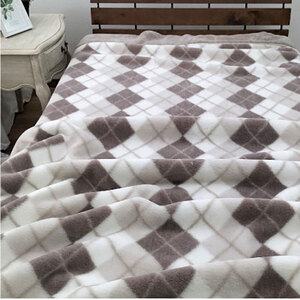 毛布 シングル ロング 140×220 ベージュ 1枚 吸湿 発熱 ボリューム 合わせ毛布 ロング毛布 ブランケット 肌掛け 肌掛け布団 肌布団 掛け布団 布団 寝具 日本製 2枚合せ毛布 大阪府 岸和田市