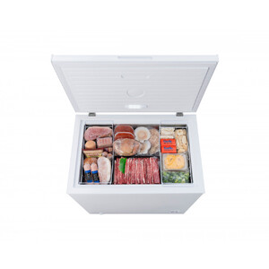 冷凍庫 上開き冷凍庫 199L ICSD-20B-W ホワイト