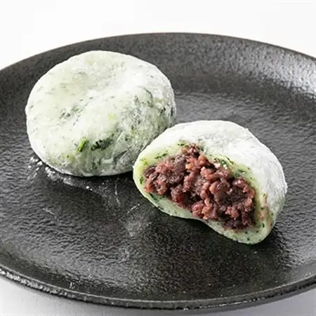 草もち24個(6個入り×4パック) 自家製つぶあんを使用した香り高いよもぎ餅(草餅・和菓子)_菓子・スイーツ 和菓子  _【配送不可地域：離島】【1006647】