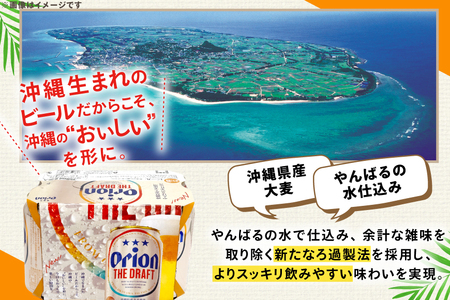 オリオンビール ビール オリオン ザ・ドラフト 350ml 24本 [有限会社阿波根商店(ぷちSHOP マルイストアー) 沖縄県 伊江村 ie47bdr350014]