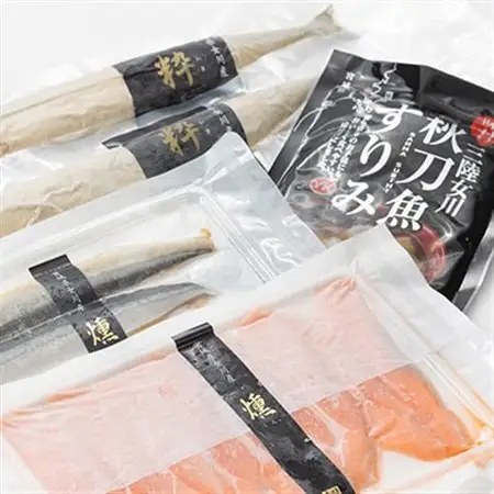 女川産養殖銀鮭とさんま加工品セット　スモーク銀鮭 さんますり身 糠漬け【配送不可地域：離島】【1306587】