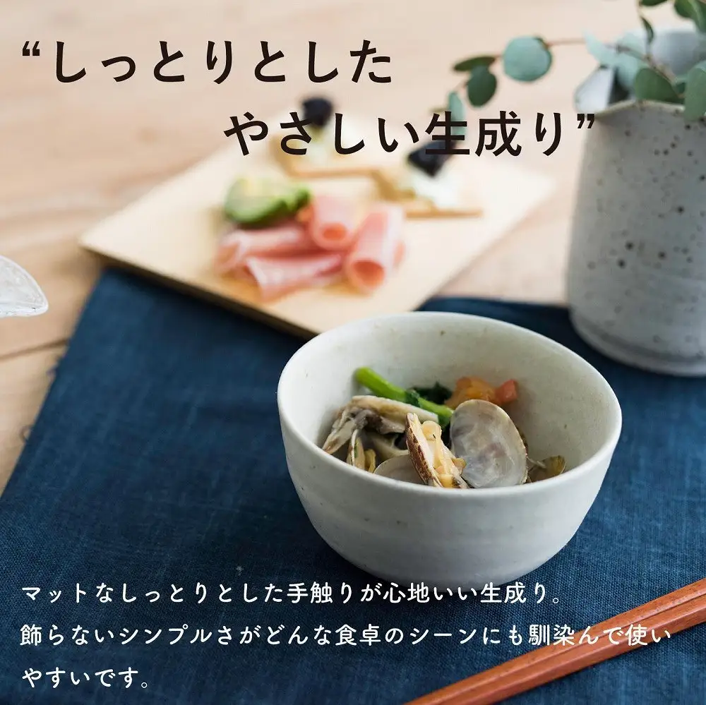 ボウルS　とび茶生成りセット　s18-wa11-set【信楽焼・明山】