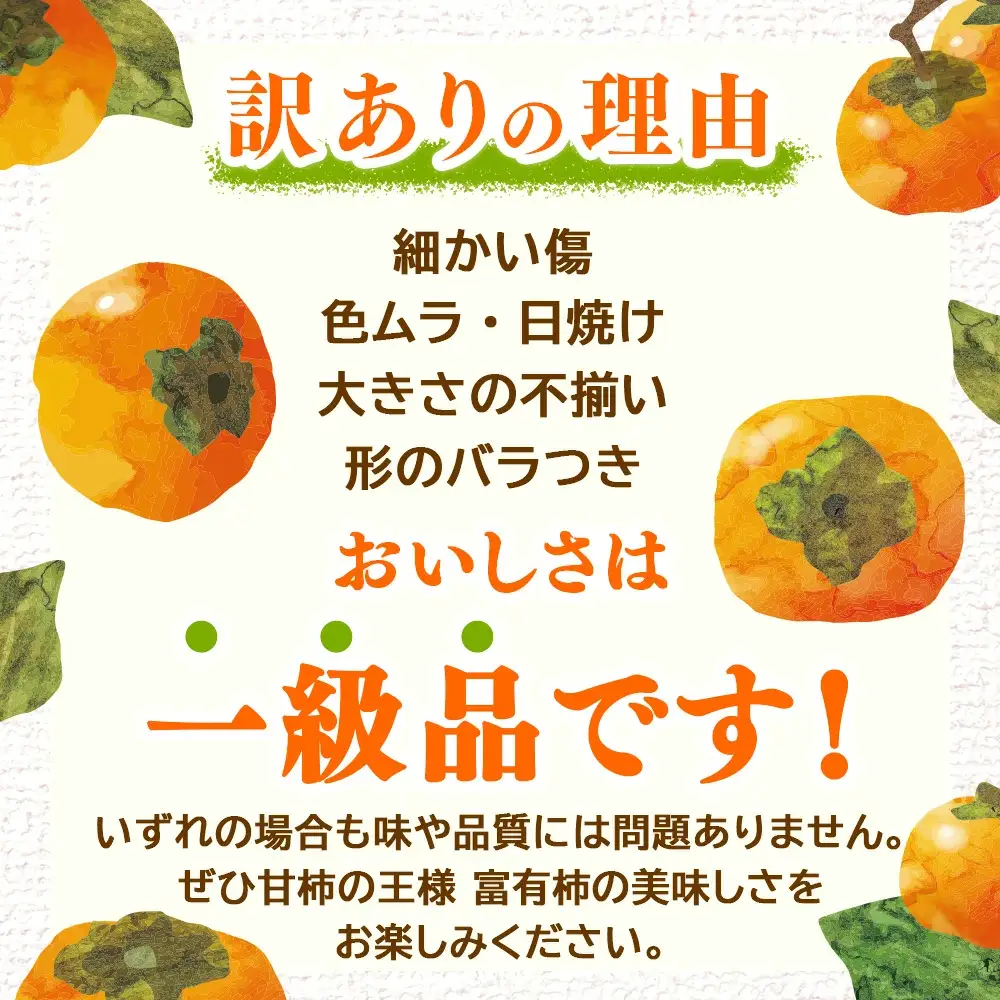 【先行予約】うま杉の富有柿 10kg 36玉(2L) ※2026年11月中旬～12月中旬頃に順次発送予定