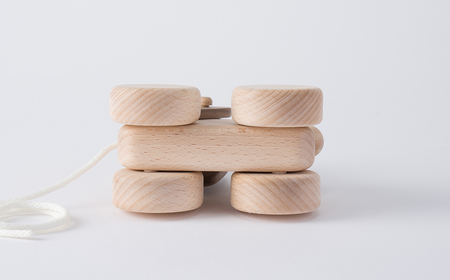 AH1　木のおもちゃ「コイヌ」【 木製 玩具 おもちゃ こども 子ども 手作り ハンドメイド 無垢 無塗装 安全 贈り物 プレゼント お祝い 出産祝い 誕生日 】