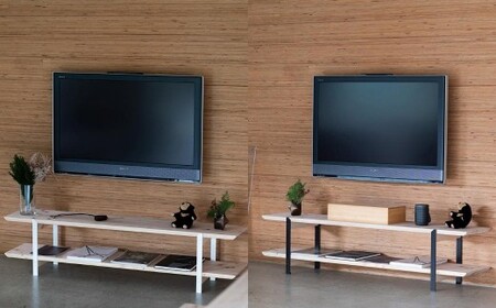 テレビボード 無垢材 ひのき kinari TV bord(キナリ TVボード)  White【幅150cm×奥行31cm】 M-mq-A04A
