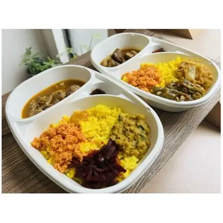 本格スリランカ ポークカリーセット 愛知県岡崎市産 ジャスミンライス付き 1食【配送不可地域：離島】【1625898】