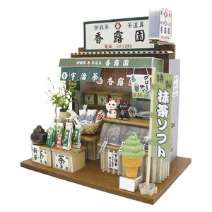 【80-05】懐かしの市場キット お茶屋さん ドールハウスキット
