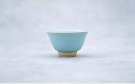 有田焼 翡翠・天青茶杯 【 茂正工房 】 梶原大敬 中国茶器 湯呑み コップ 陶器 器 食器 青磁 手作り 作家もの セット 35000円 3.5万円 A35-610