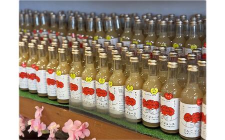 ＜2026年1月下旬よりお届け＞りんごジュース「北国の雫」(壮瞥町産りんご100%) 300ml×20本 SBTA083