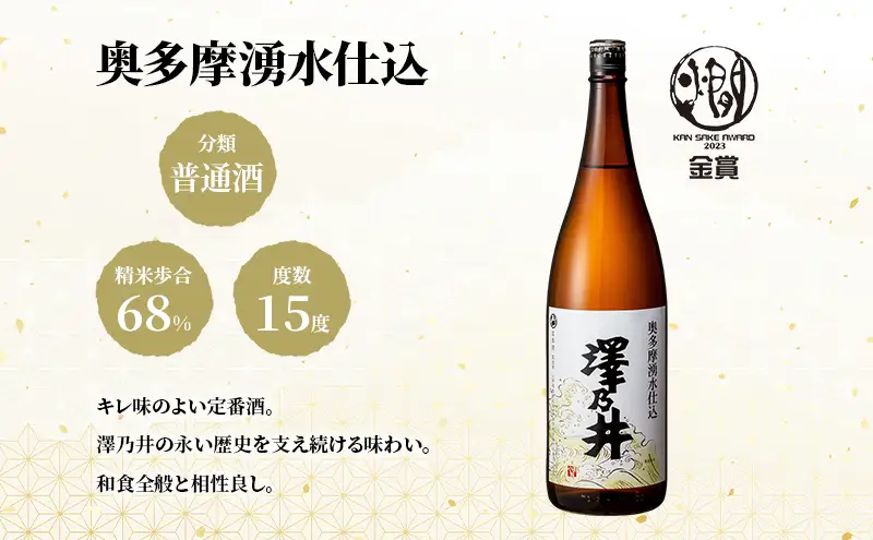澤乃井 地酒セット 720ml×6本入 | 東京都青梅市 | ふるさと納税サイト