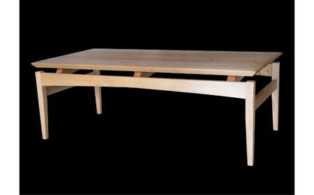【2027年3～5月お届け】　　【Air table】天然無垢材のローテーブル