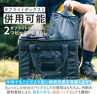 TokyoCamp 保冷バッグ(縦長・コンパクトモデル・1点) 保温 撥水 折りたためてコンパクト 超軽量 160g はっ水加工生地 ボックス型 容量18L 【m76-10】【DRive】