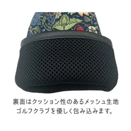 ゴルフヘッドカバー単品 ドライバー用 ウイローボウ Fabric by ベストオブモリス【1641681】