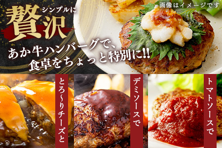 【GI認証】くまもと あか牛 ハンバーグ《贈答用》150g×10個 あか牛100％ 赤身 冷凍 熊本県産 あかうし はんばーぐ 惣菜 ギフト 贈り物 和牛 牛肉 073-0410